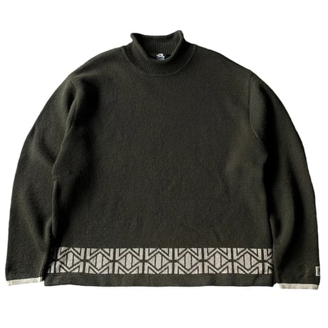 1990's-2000's "THE NORTH FACE" Rollneck wool knit sweater