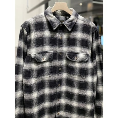 2000's〜 "FIELD & STREAM" Ombre patterned cotton flannel shirt