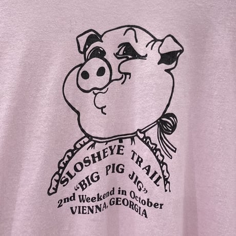 1980's-1990's PIG printed Tee