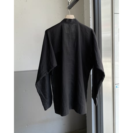 "Bleu de Chine" Ramie fabric 3pocket shirt