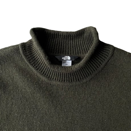 1990's-2000's "THE NORTH FACE" Rollneck wool knit sweater