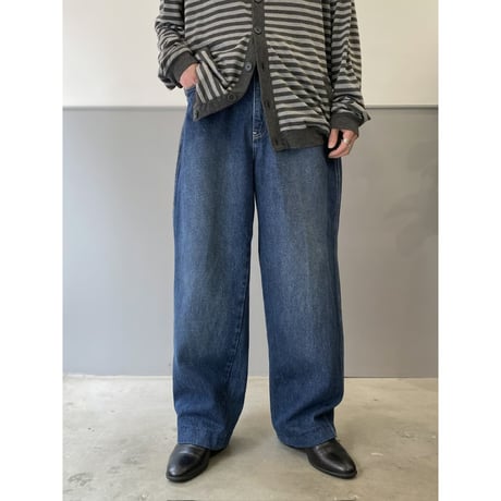 2000's〜Wide silhouette 5pocket denim pants