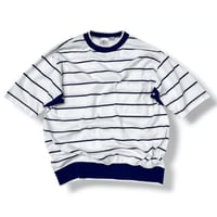 1980's "Jantzen SPORT" Stripe pattern Tee