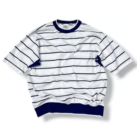 1980's "Jantzen SPORT" Stripe pattern Tee