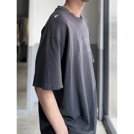 〜1990's Sun faded & Damaged AQUARIUM Print Tee
