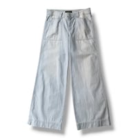 2000's "LAUREN JEANS" Wide silhouette denim sailor pants