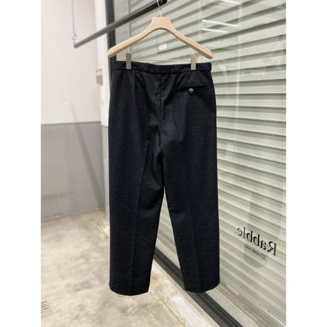 1980's-1990's Jacquard fabric 2tuck slacks pants