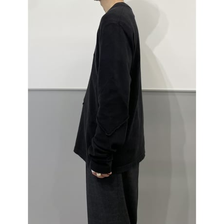 1990's-2000's Nylon blend cotton knit sweater