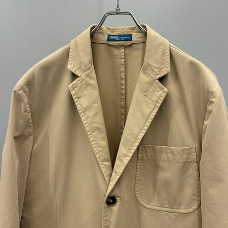 2000's "Polo by Ralph Lauren" Pima cotton blend tailored jacket
