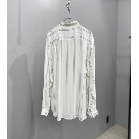 1990's Double button design rayon shirt