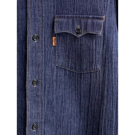 1970's "Levi's" Denim western shirt