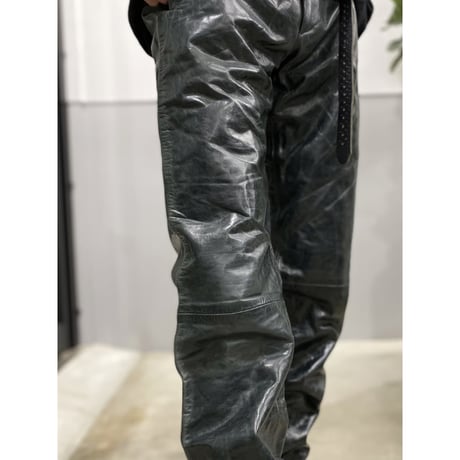 1990's-2000's "Calvin Klein" Leather Pants