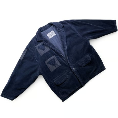 1980's "NAFNAF" Wide wale corduroy padding jacket