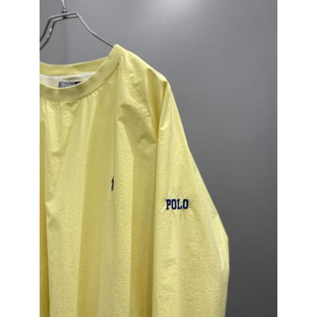 1990's-2000's "Polo by Ralph Lauren" pulover nylon shirt