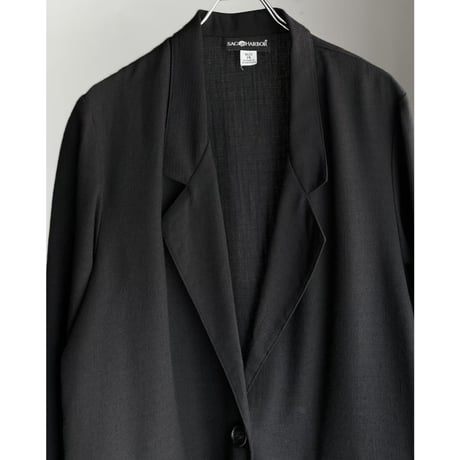 1990's-2000's Rayon blend relaxing tailored jacket