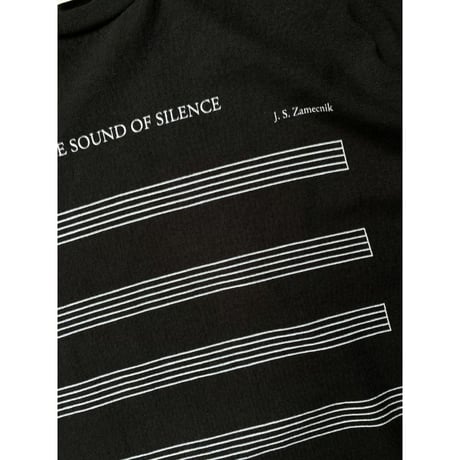 "J.S.Zamecnik" THE SOUND OF SILENCE Printed Tee