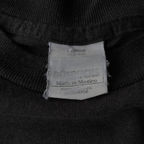 1990’s-2000's Sun faded black pocket Tee