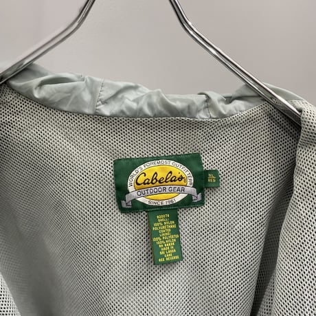 1990's-2000's "Cabela's" Nylon shell packable jacket
