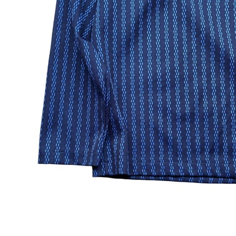 2000's Poly jacquard pullover shirt