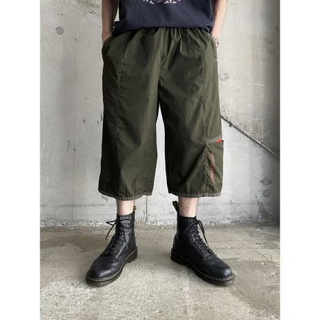 2000's "Reebok" zip pocket design short pants
