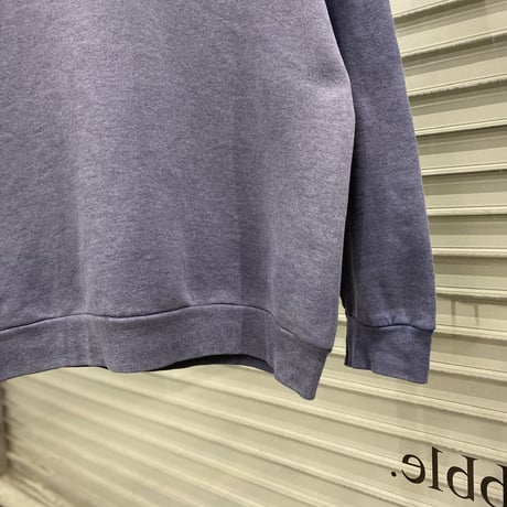 1990's EURO "FRUIT OF THE LOOM" Sun faded sweat shirt (NVY)