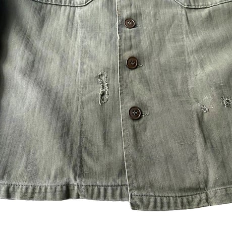 1940's-1950's U.S.ARMY M-47 HBT utility shirt