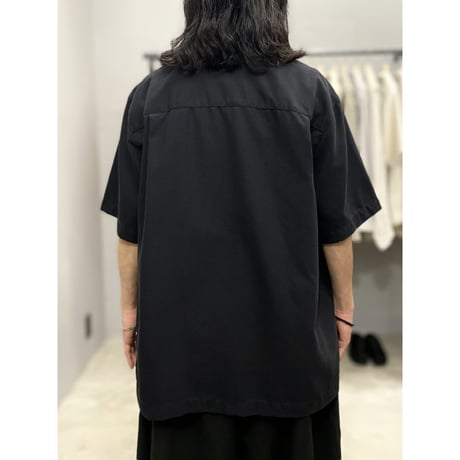 2000's Rayon blend open collar shirt