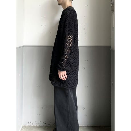 1990's Cotton Crochet pullover knit