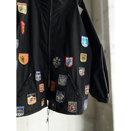 1950's-1960's "MONCLER" Black cotton ski jacket
