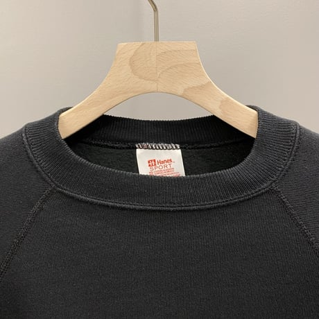 1990's "Hanes" Raglan sleeve blank sweat shirt