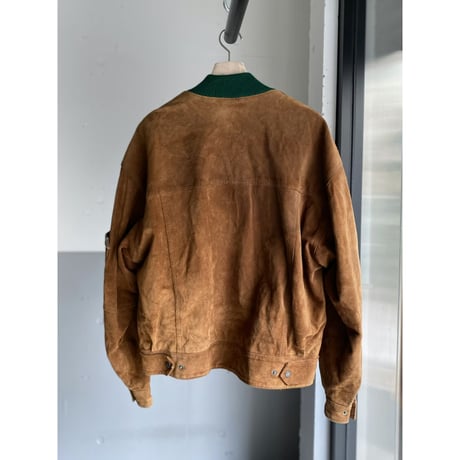 1980's Switching design leather jacket