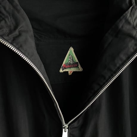 1950's-1960's "MONCLER" Black cotton ski jacket