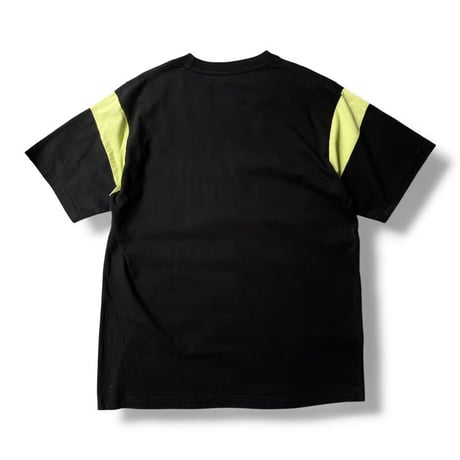 1990's Black × Yellow two-tone color Tee