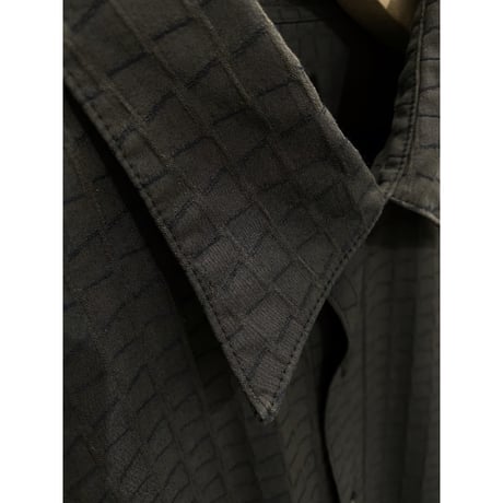 2000's Bamboo blended fabric long sleeve shirt