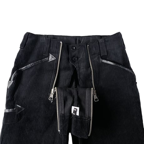 (DEADSTOCK) 2000's Germany cotton blend logger pants