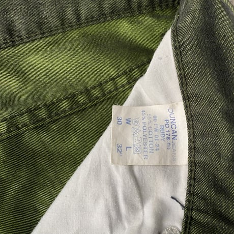 2000's Luster fabric 5pocket pants