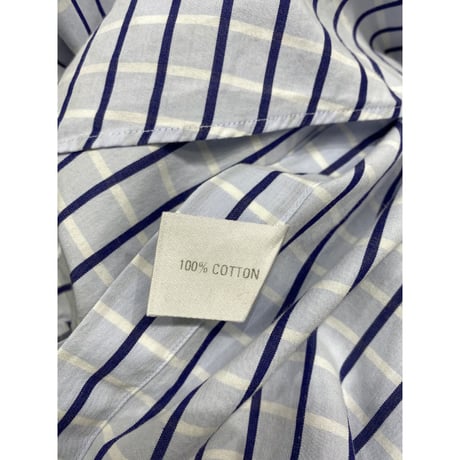 1990's "KENZO HOMME" Cotton plaid pattern shirt