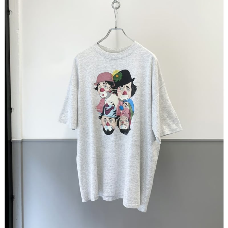 1990's Six clowns art printed Tee | Rabble. onl