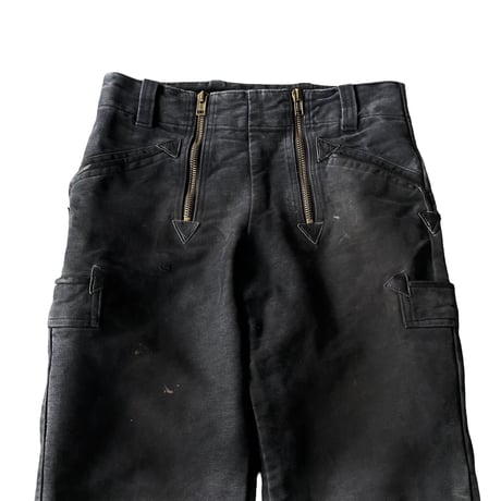 1980's-1990's Germany cotton logger pants