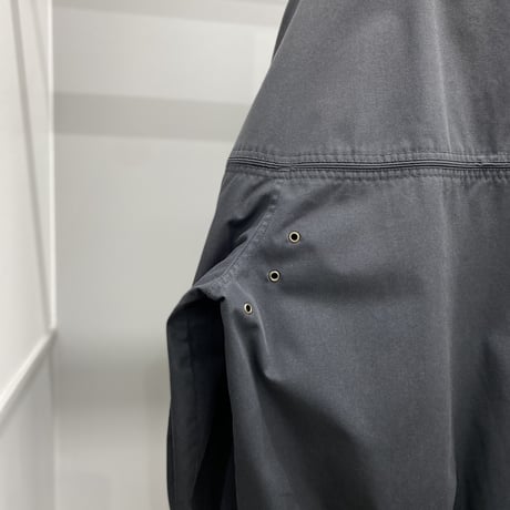 1990's-2000's Black color cup shoulder jacket