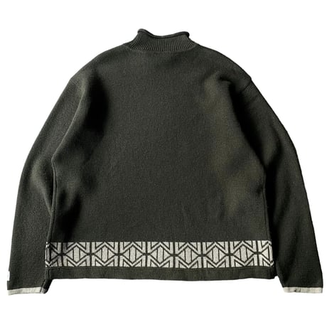 1990's-2000's "THE NORTH FACE" Rollneck wool knit sweater