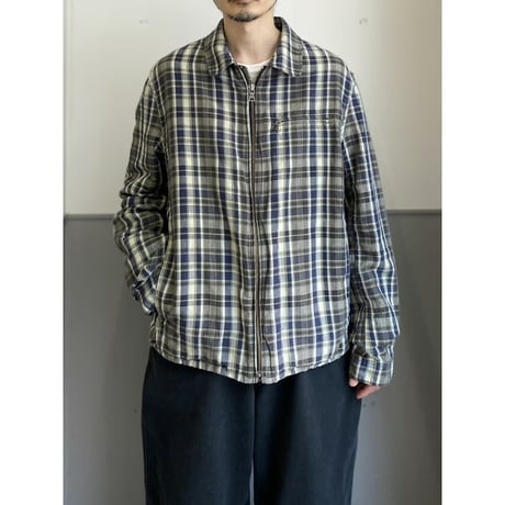 2000's "BANANA REPUBLIC" Linen × Cotton Fabric Sports Jacket