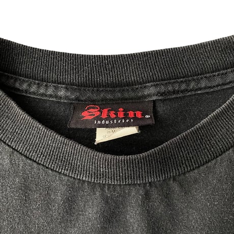 1990's-2000's "SKIN INDUSTRIES" printed Tee