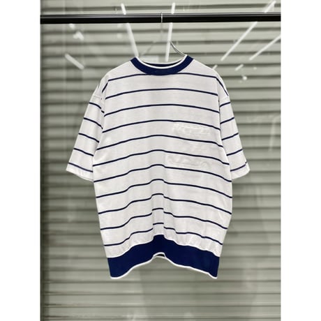 1980's "Jantzen SPORT" Stripe pattern Tee