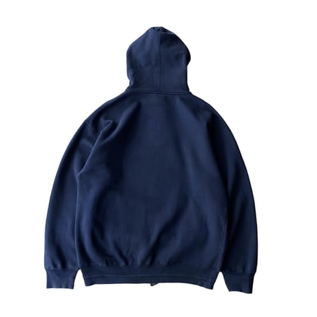1990's "Nestle" Embroidery logo design half zip hoodie