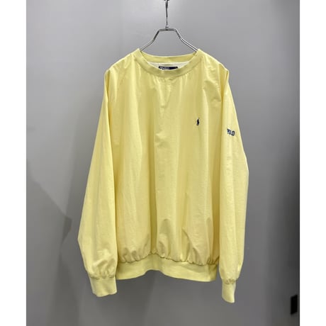 1990's-2000's "Polo by Ralph Lauren" pulover nylon shirt