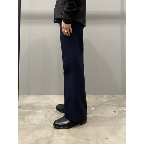 1970's-1980's Semi-flare silhouette slacks pants