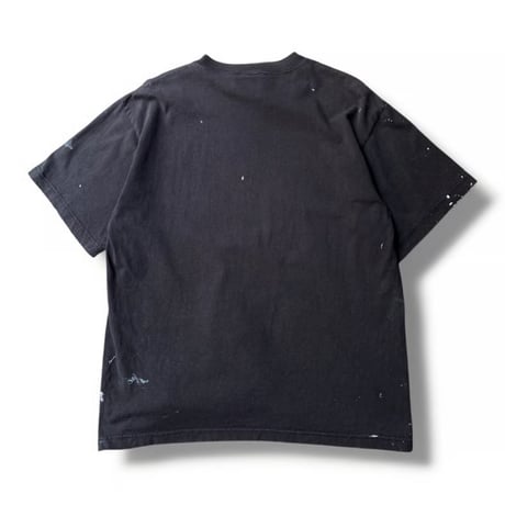 1990's-2000's College Print Design Painted Tee