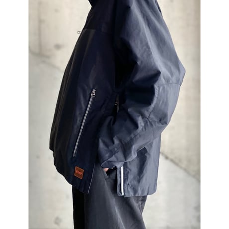 2000's "HUGO BOSS" Side zip design nylon jacket