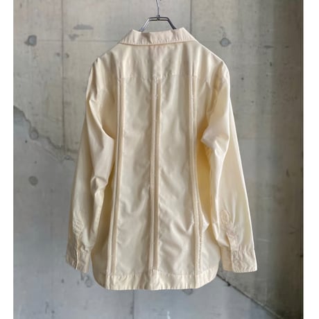 1970's-1980's Open Collar Guayabera Shirt